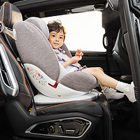EURO KIDS 袋鼠爸爸 汽车儿童安全座椅0-4-12岁 星途 爵士灰