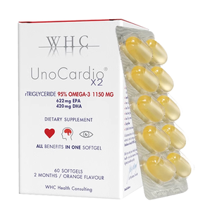 WHC 小红帽rTG型高纯度深海鱼油软胶囊omega3 DHA中老年心脑60粒