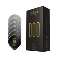 durex杜蕾斯001聚氨酯安全套6只*1盒