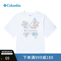 哥伦比亚 户外春夏女子休闲圆领短袖T恤AR3545