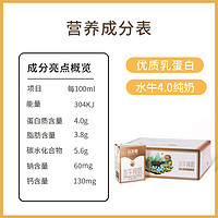 BONUS 百菲酪 水牛纯奶4.0g优质乳蛋白200ml*16盒/箱礼盒装