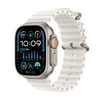 Apple苹果WatchUltra2智能手表GPS+蜂窝版49mm钛金属白色海洋表带