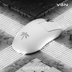 PLUS会员！VGN 蜻蜓F1 Pro 2.4G双模无线鼠标 26000DPI 白色