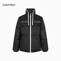 卡尔文·克莱恩 Calvin Klein 女士立领印花夹棉服外套 4WF1O503