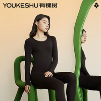 YOUKESHU 有棵樹 德絨保暖內(nèi)衣套裝 YSBW1003