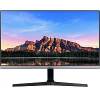 SAMSUNG 三星 28英寸 IPS 4K  HDR10  10.7億色 設(shè)計制圖 三面窄邊框 FreeSync 高清電腦顯示器 U28R550