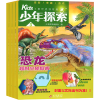 《kids少年探索》2024年1-3月期（全3册，赠陨石标本）券后59元包邮