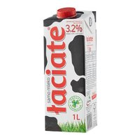 Laciate 波蘭原裝進口全脂牛奶1L*12整箱裝 高鈣優(yōu)質(zhì)乳蛋白