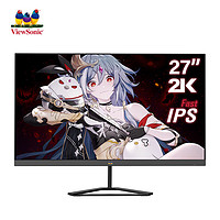 ViewSonic 優(yōu)派 VX2779-2K-PRO-5 27英寸 FastIPS 顯示器（2560*1440、180Hz、98% DCI-P3、HDR10）