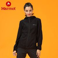 Marmot 土撥鼠 女款開(kāi)衫保暖抓絨衣 88912