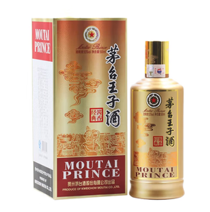 PLUS會(huì)員！MOUTAI 茅臺(tái) 王子酒 醬香經(jīng)典 53%vol 醬香型白酒 500ml 單瓶裝