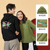 SKECHERS 斯凱奇 連帽衛衣男女同款 L321U260-015R