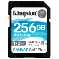 Kingston 金士顿 SDG3系列 SD存储卡 256GB