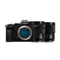 Panasonic 松下 LUMIX S5K 全畫幅 微單相機 黑色 Lumix S 20-60mm F3.5 變焦鏡頭+50mm F1.8 定焦鏡頭