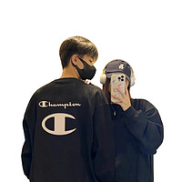 CHAMPION冠军卫衣男女同款宽松潮流加绒厚冬季卫衣