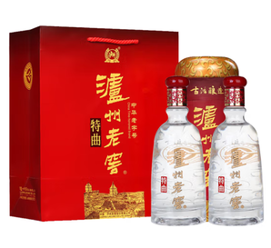 瀘州老窖 古法釀造特曲 52度500ml 濃香型白酒 500ml*2瓶送禮袋