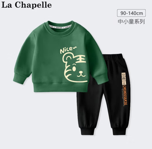 La Chapelle 兒童衛(wèi)衣衛(wèi)褲 兩件套裝