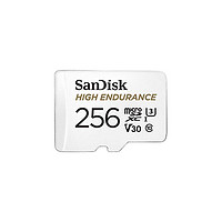 SanDisk 閃迪 HIGH ENDURANCE系列 Micro-SD存儲卡 256GB（UHS-I、V30、U3）