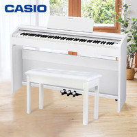 CASIO 卡西欧 电钢琴 PX-870WE 立式 智能APP互动分享+琴凳