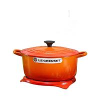 LE CREUSET 酷彩 琺瑯鍋 20cm 桔色