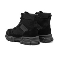 SKECHERS斯凯奇女鞋秋冬季女子绑带户外工装鞋高帮马丁靴女167103