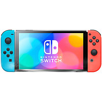 Nintendo 任天堂 日版 Switch OLED 游戲主機(jī) 紅藍(lán)色 日版