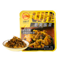 川娃子 脆爽酸菜即食拌飯 15g*30袋