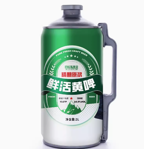 舊拉斯普金 原漿精釀鮮活黃啤 2L