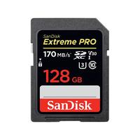 SanDisk 閃迪 Extreme PRO 至尊超極速系列 SD存儲(chǔ)卡 128GB（UHS-I、V30、U3）