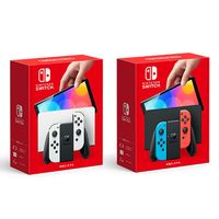 Nintendo 任天堂 Switch 游戲主機(jī) OLED屏幕 7寸 64G內(nèi)存 日版