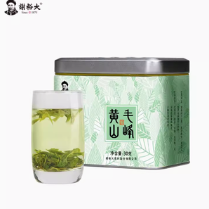 中華老字號！謝裕大 2022新茶 雨后三級老野茶黃山毛峰翡翠聽 30g*3盒