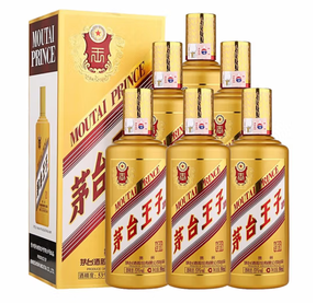 MOUTAI 茅臺 王子酒 金王子 醬香型白酒 53度 500ml 整箱裝