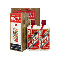 MOUTAI 茅臺 飛天茅臺 海外版 2021年 53%vol 醬香型白酒 500ml*2瓶 送禮袋