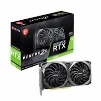 MSI 微星 全新微星顯卡RTX 3060 2X 12G OC 萬圖師 雙風扇游戲電競電腦顯卡