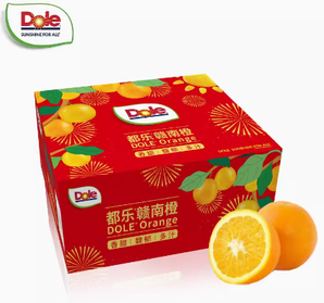 國家地理標(biāo)志產(chǎn)品！dole 都樂 國產(chǎn)純甜正宗贛南臍橙 5斤