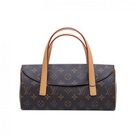 LOUIS VUITTON 中古95新LV/路易威登手提包中古仙女包老花手提后換