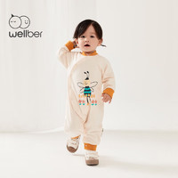 Wellber 威爾貝魯 嬰幼兒哈衣爬服