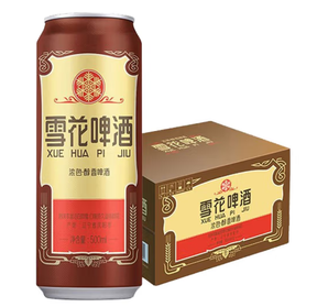 PLUS會員！SNOWBEER 雪花 經(jīng)典老雪 500ml*12聽 啤酒