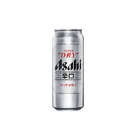 Asahi 朝日啤酒 超爽生啤酒500ml*24罐 國產(chǎn)整箱黃啤酒 辛口