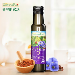 Grandpa's Farm 爺爺?shù)霓r(nóng)場 亞麻籽油 100ml