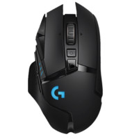 logitech 羅技 G502 無(wú)線 2.4G LIGHTSPEED 無(wú)線鼠標(biāo) 25600DPI RGB 黑色