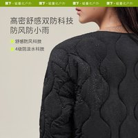 Beneunder 蕉下 女士氣絨外套服CL18523圓領(lǐng)輕薄羽絨服內(nèi)膽保暖寬松棉襖短款