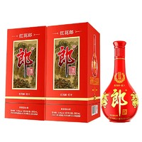 LANGJIU 郎酒 紅花郎10 53度 醬香型白酒 500ml*2瓶 雙支裝（含禮袋）