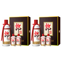 LANGJIU 郎酒 郎牌郎酒子母郎禮盒 53度 500mL*2瓶+100mL*4瓶