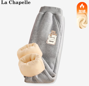 La Chapelle 兒童加絨衛(wèi)褲