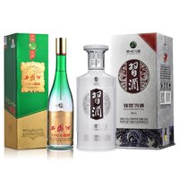 XIJIU 習(xí)酒 銀質(zhì)第三代53度 500mL 1瓶 +1964珍藏版