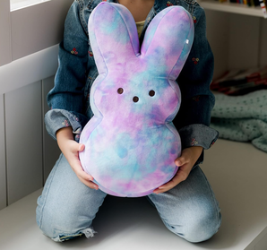 Peeps Animal Adventure 扎染兔子15英寸毛绒玩具 凑单到手80.52元