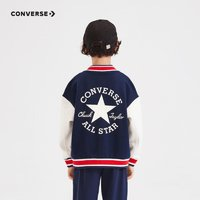 CONVERSE 匡威 男童時尚針織棒球服 