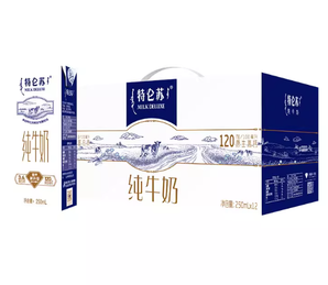 MENGNIU 蒙牛 特侖蘇純牛奶250mL×12盒