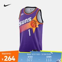 NIKE 耐克 男子球衣 太陽隊 DRI-FIT NBA SWINGMAN JERSEY DO9452-506 